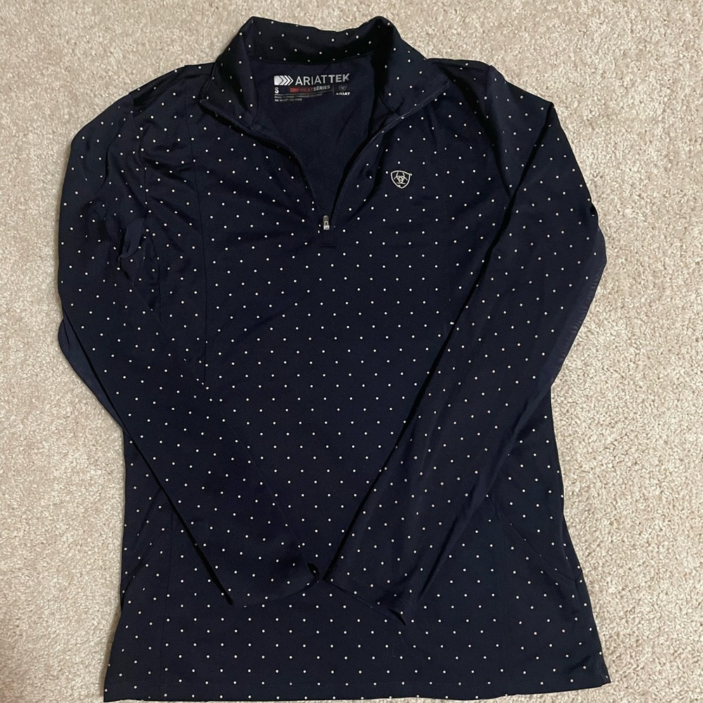 Ariat Tek Mesh Sleeve Vented Quarter Zip
